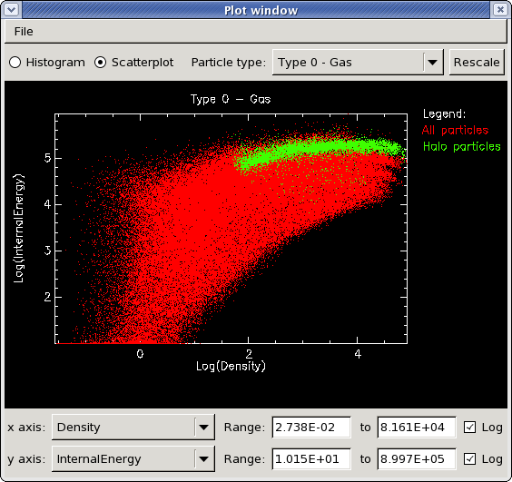 Plot window screenshot